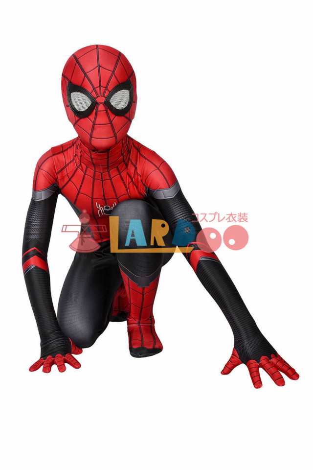 スパイダーマン:ファー・フロム・ホーム ピーター・パーカー Spider-Man 子供用 コスプレ衣装[J19019AA KID]